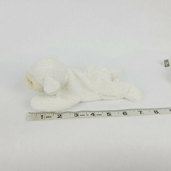 Vintage 90s TY Beanie Babies Fleece Sheep 7 inch Plush Lamb Stuffed Animal Toy - Picture 8 of 8